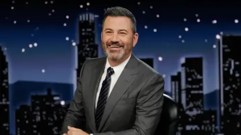 Late-night host Jimmy Kimmel temporarily removed from broadcast due to questionable remarks regarding conservative figure Charlie Kirk