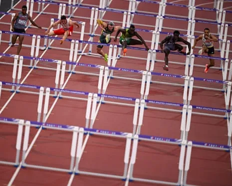 International Athletics Championships: Female 1500m, Male 110m Hurdles and More Races