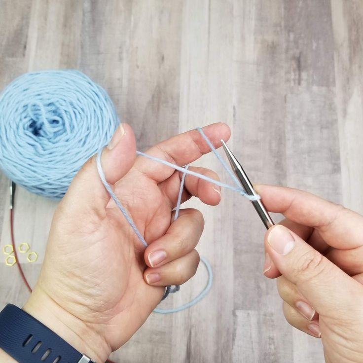 how to cast on knitting